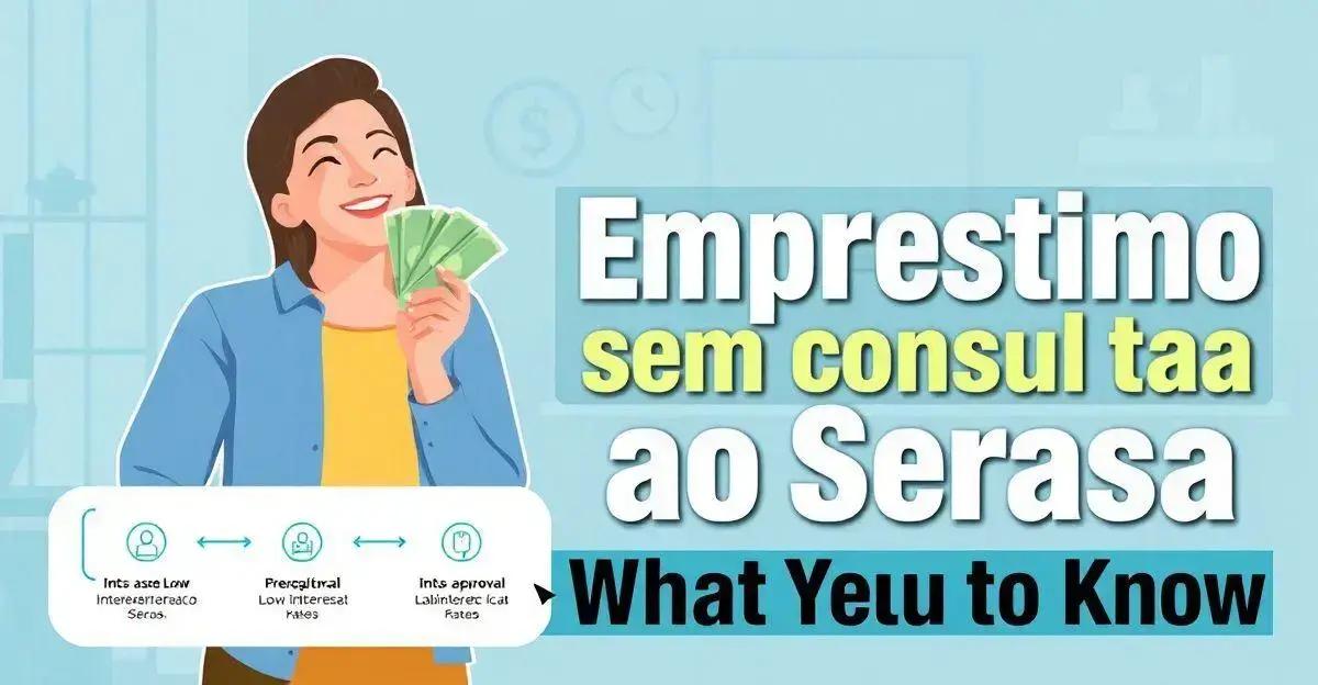 Como funciona um Empréstimo sem consulta ao Serasa?